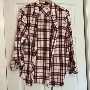 Brooks Brother Red Plaid button down